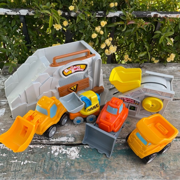 CP Building Buddies construction rock quarry playset - Picture 1 of 6